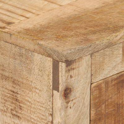 vidaXL Table de chevet 40x30x57 cm bois de manguier solide