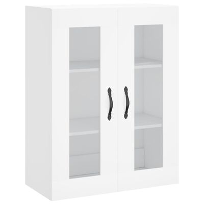 vidaXL Armoire murale blanc 69,5x34x90 cm bois d'ingénierie