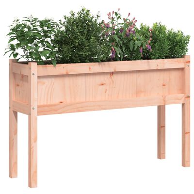 vidaXL Jardinières 2 pcs avec pieds bois massif douglas