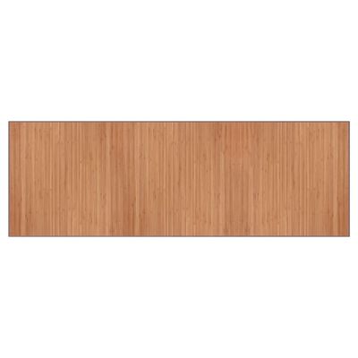 vidaXL Tapis rectangulaire naturel 100x300 cm bambou