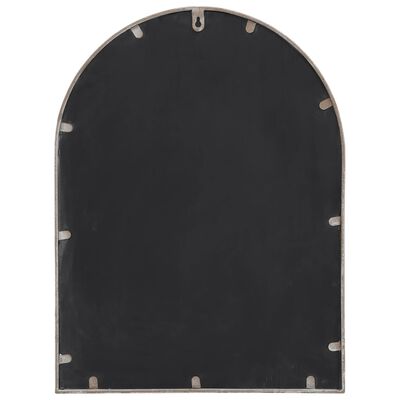 vidaXL Miroir de jardin Sable 60x45 cm Fer pour utilisation extérieure