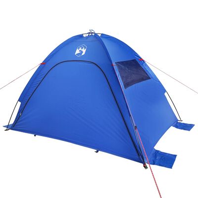 vidaXL Tente de plage bleu azuré imperméable