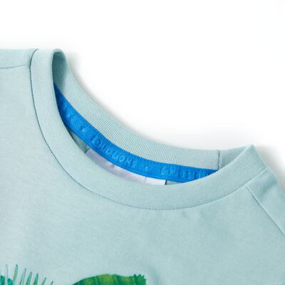 T-shirt pour enfants aqua clair 92