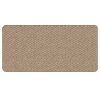 vidaXL Tapis de couloir aspect sisal sable 50x100 cm