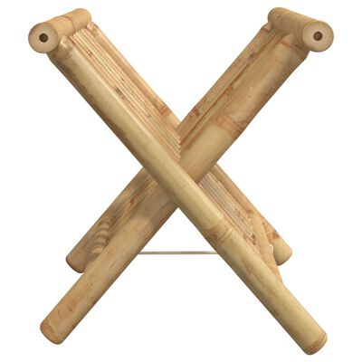 vidaXL Porte-revue 42x30,5x34,5 cm bambou