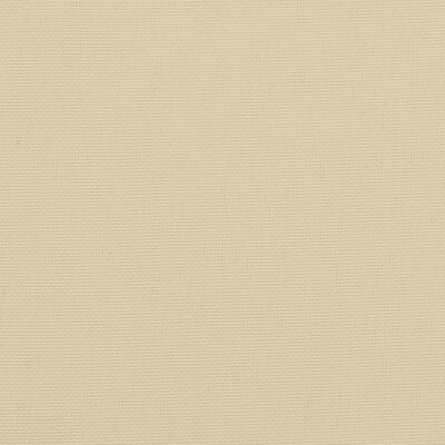 vidaXL Coussin de banc de jardin beige 180x(50+50)x7 cm tissu oxford