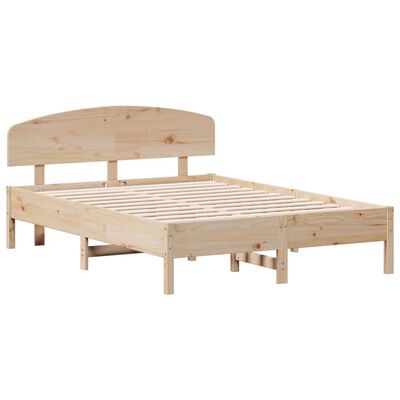 vidaXL Cadre de lit sans matelas 120x190 cm bois de pin massif