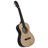 vidaXL Guitare classique pour débutants et enfants 1/2 34" Tilleul