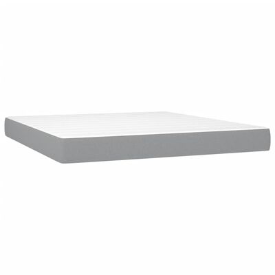 vidaXL Lit avec matelas blanc 120x200 cm bois massif de pin