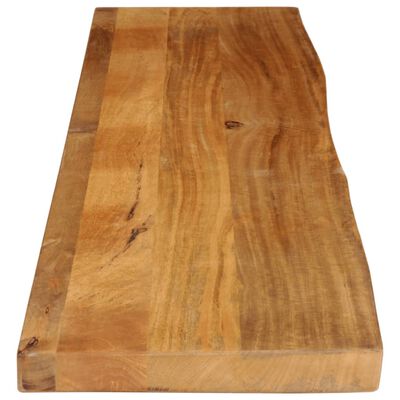 vidaXL Dessus de table à bord vivant 160x20x3,8cm bois massif manguier