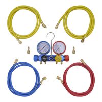 Set manifold 4 voies avec mallette