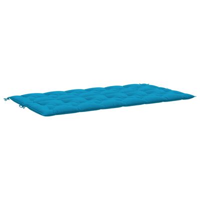 vidaXL Coussin de banc de jardin bleu clair tissu oxford