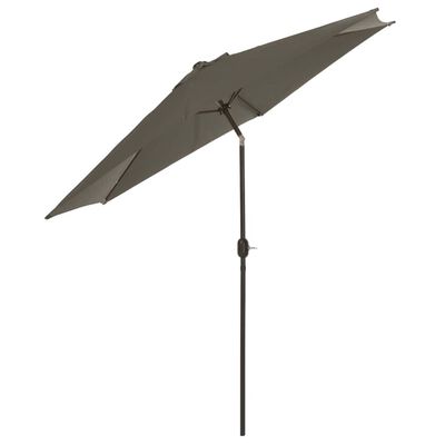 Madison Parasol de jardin Tenerife 300 cm rond gris