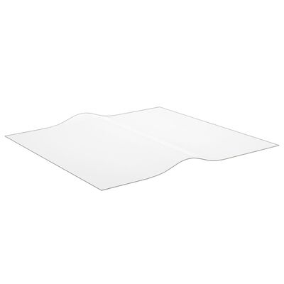 vidaXL Protecteur de table mat 70x70 cm 2 mm PVC