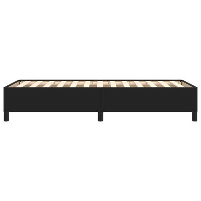 vidaXL Cadre de lit sans matelas noir 100x200 cm similicuir