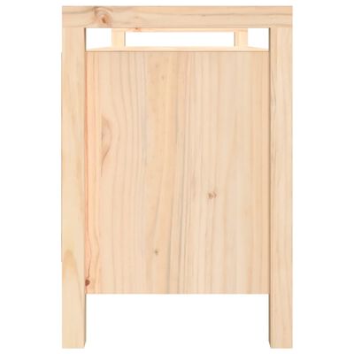 vidaXL Banc d'entrée 110x40x60 cm Bois de pin massif