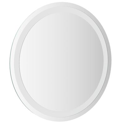 vidaXL Miroir de salle de bain à LED 50 cm rond