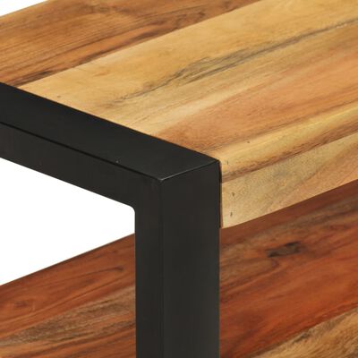 vidaXL Meuble TV 120x30x45 cm bois d'acacia massif