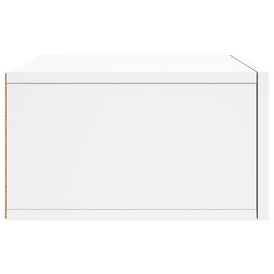 vidaXL Tables de chevet murales 2 pcs blanc 35x35x20 cm