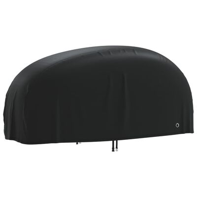 vidaXL Housse de motocyclette noir 245x105x125 cm oxford 210D