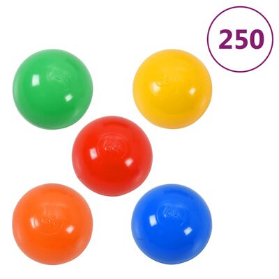 250 balles pour piscine à balles diamètre 8,5 cm