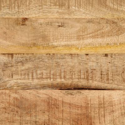 vidaXL Table de chevet 40x30x52,5 cm bois de manguier massif brut