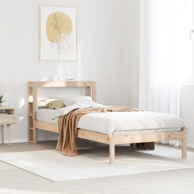 vidaXL Cadre de lit sans matelas 100x200 cm bois massif de pin