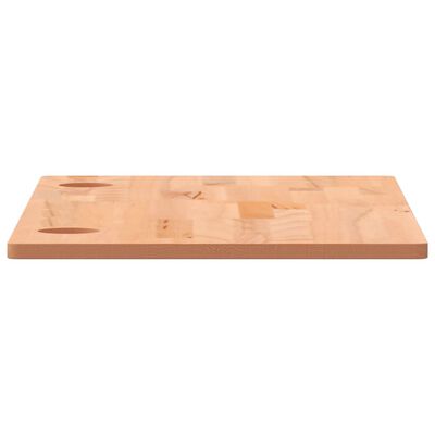 vidaXL Dessus de bureau 110x55x1,5 cm bois massif de hêtre