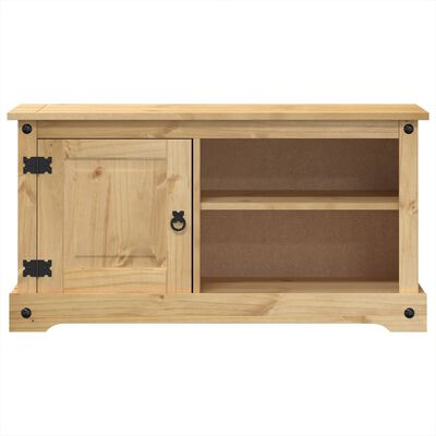 vidaXL Meuble TV Corona 100x37x52 cm bois de pin massif