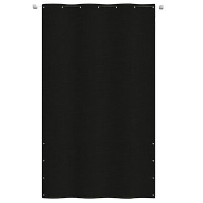 vidaXL Écran de balcon Noir 140x240 cm Tissu Oxford