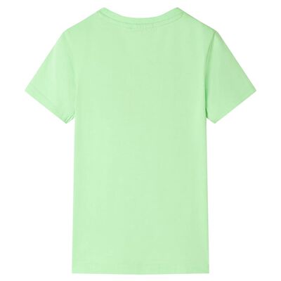 T-shirt pour enfants vert néon 104