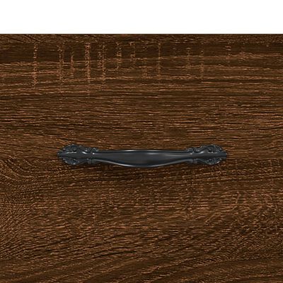 vidaXL Tables de chevet 2 pcs chêne marron 40x35x47,5 cm