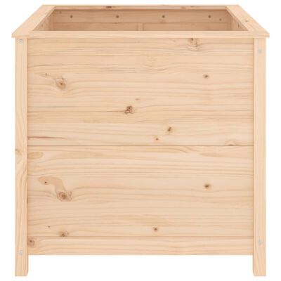 vidaXL Jardinière 82,5x82,5x78 cm bois de pin massif