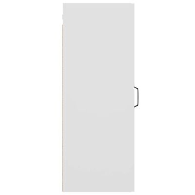 vidaXL Armoire murale suspendue Blanc 34,5x34x90 cm