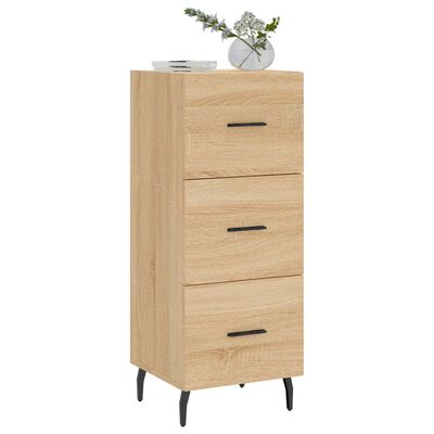 vidaXL Buffet Chêne sonoma 34,5x34x90 cm Bois d'ingénierie