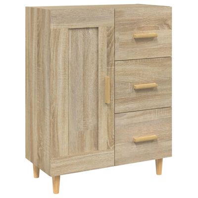 vidaXL Buffet Chêne sonoma 69,5x34x90 cm Bois d'ingénierie