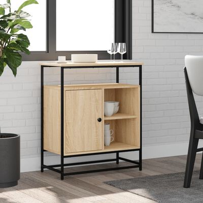 vidaXL Buffet chêne sonoma 69x35x80 cm bois d'ingénierie