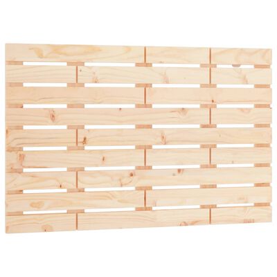 vidaXL Tête de lit murale 96x3x63 cm Bois massif de pin