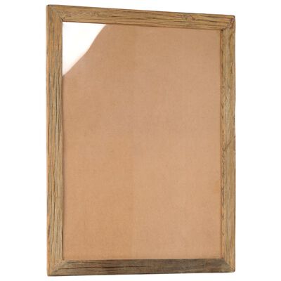 vidaXL Cadres photo 2 pcs 90x70cm Bois de récupération solide et verre