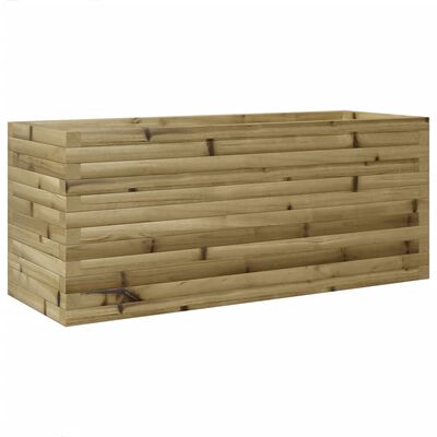 vidaXL Jardinière 110x40x46 cm bois de pin imprégné