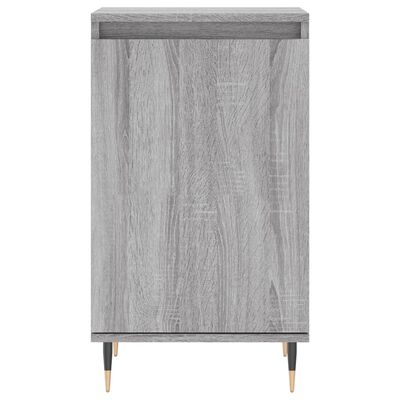 vidaXL Buffets 2 pcs sonoma gris 40x35x70 cm bois d'ingénierie