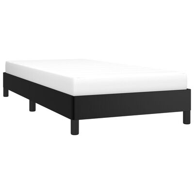 vidaXL Cadre de lit sans matelas noir 90x200 cm similicuir