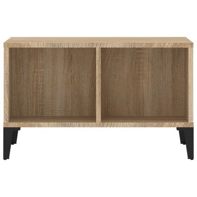 vidaXL Table basse Chêne sonoma 60x50x36,5 cm Bois d'ingénierie