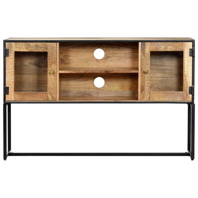 vidaXL Meuble TV 120x30x75 cm Bois de récupération massif