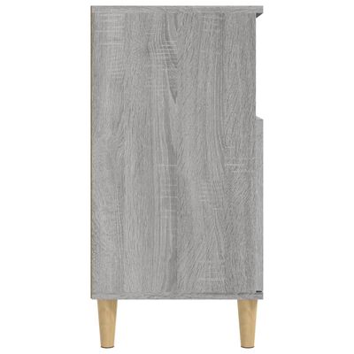 vidaXL Buffet Sonoma gris 60x35x70 cm Bois d'ingénierie