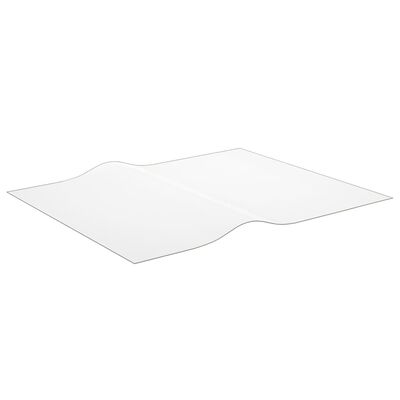 vidaXL Protecteur de table mat 100x90 cm 2 mm PVC