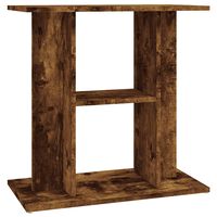 vidaXL Support pour aquarium chêne fumé 60x30x60 cm bois d'ingénierie