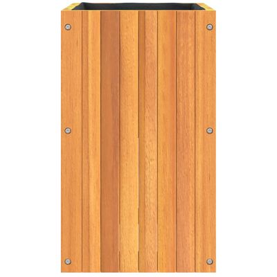 vidaXL Jardinière 35x35x60 cm bois massif d'acacia