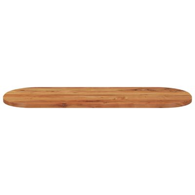 vidaXL Dessus de table 110x40x3,8 cm ovale bois massif d'acacia