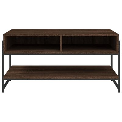 vidaXL Table basse chêne marron 90x50x45 cm bois d'ingénierie